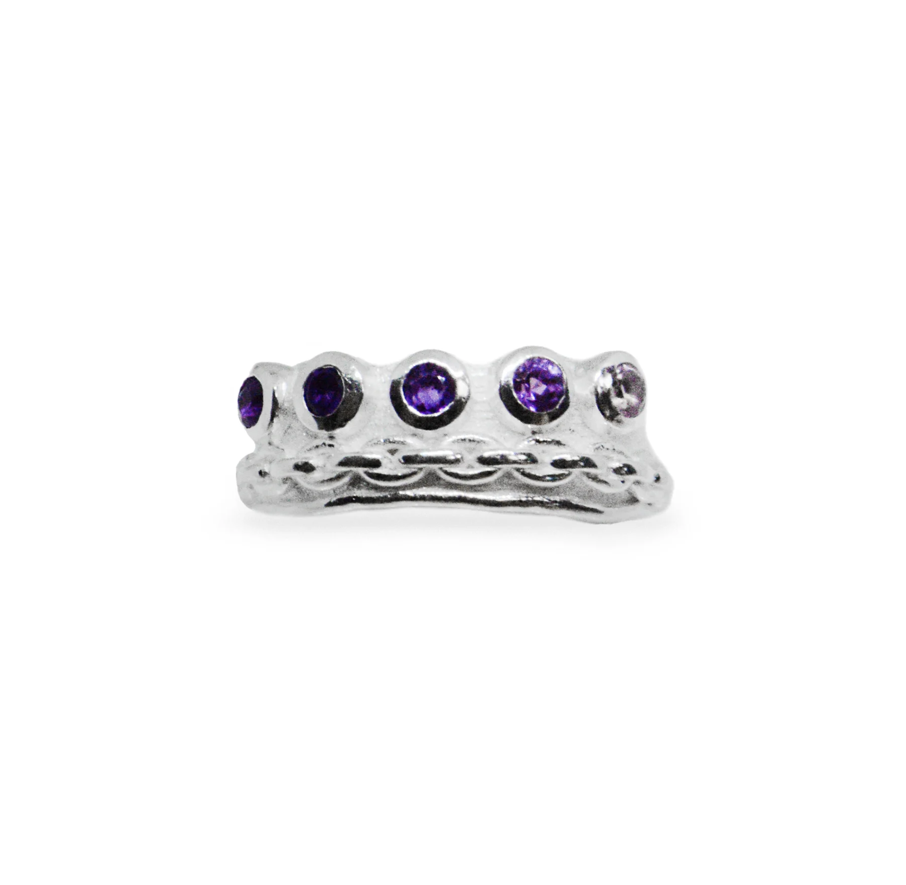 Exclusive ring with Amethyst