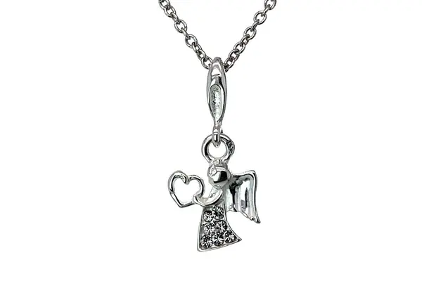 Angel Pendant with Swarovski Crystal