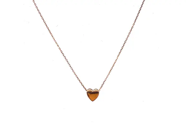 Gold chain with a heart GR1513447