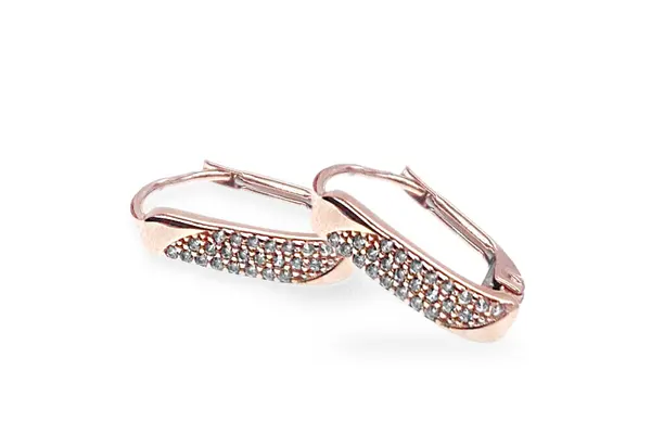 Golden earrings AU1740298