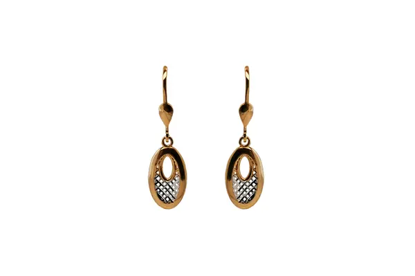 Golden earrings AU19535