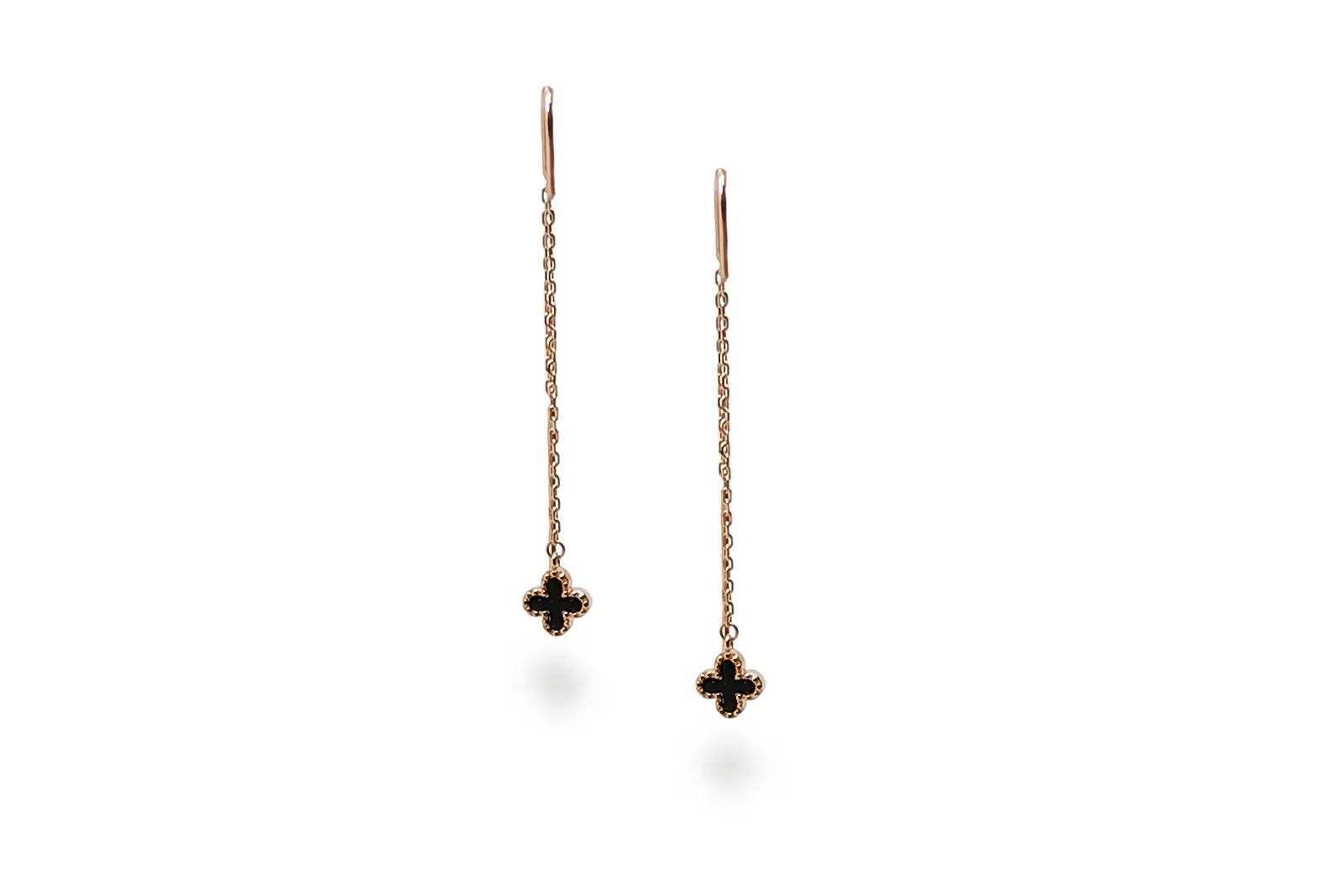 Golden earrings AU19545