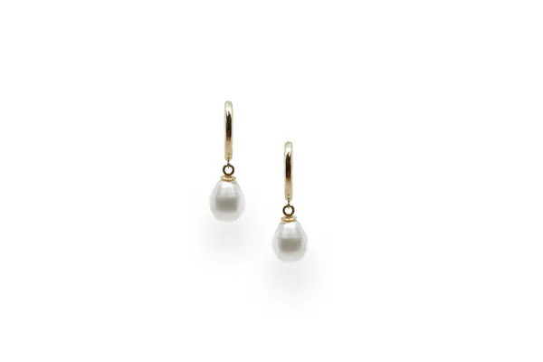 Golden earrings AU19546