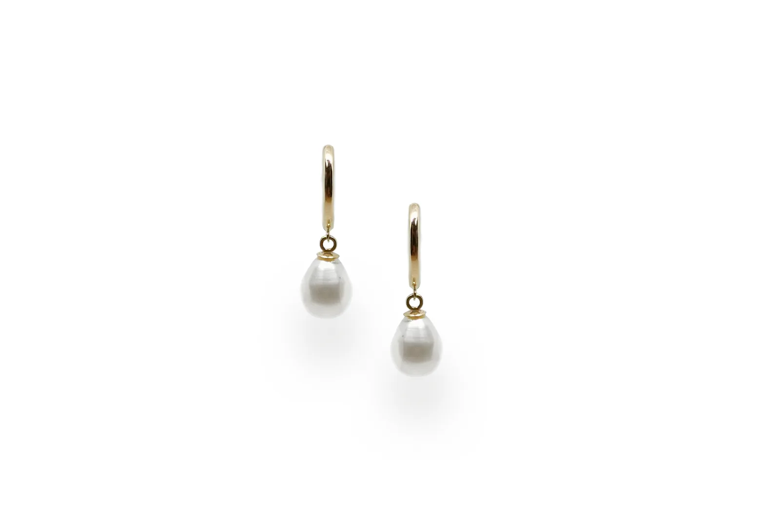 Golden earrings AU19546