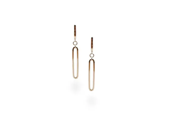 Golden earrings AU19548
