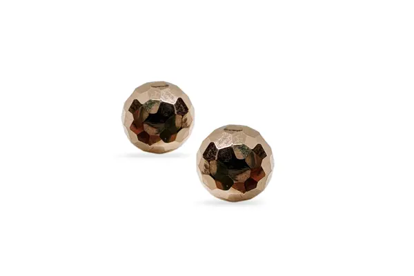 Gold earrings - Bubbles