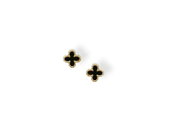 Golden earrings - Crosses AU19552