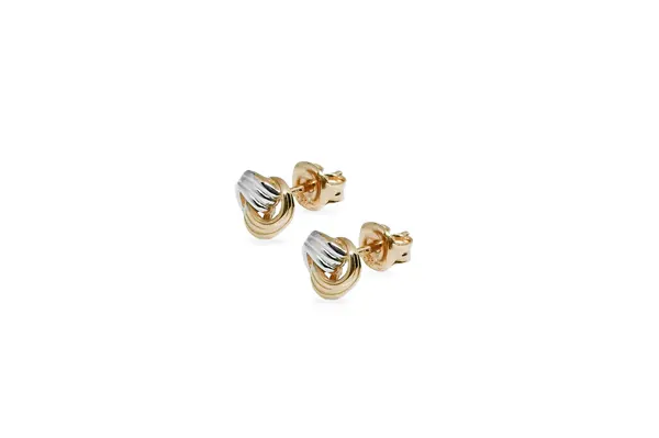 Golden earrings - Knot