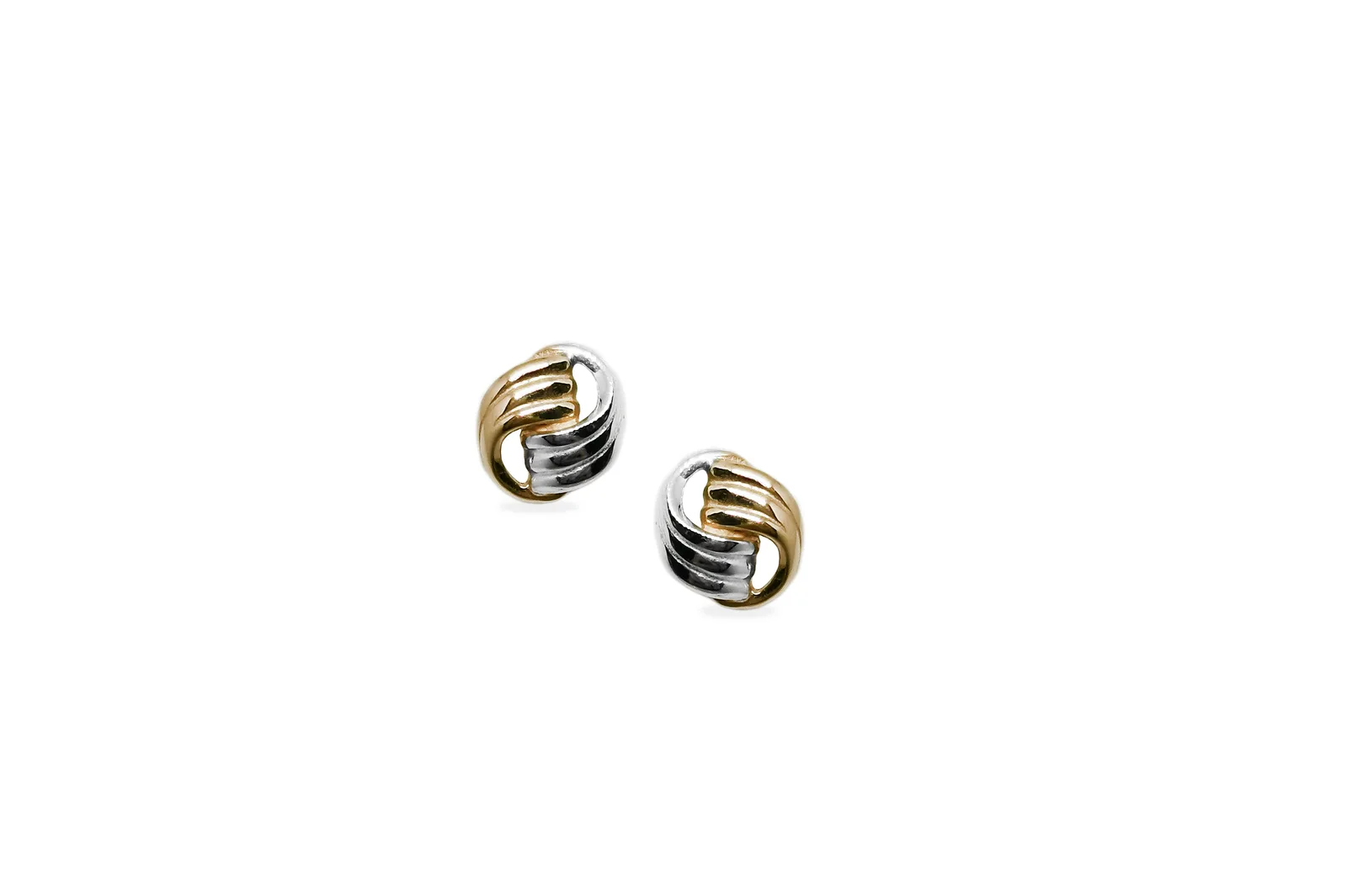 Golden earrings - Knot