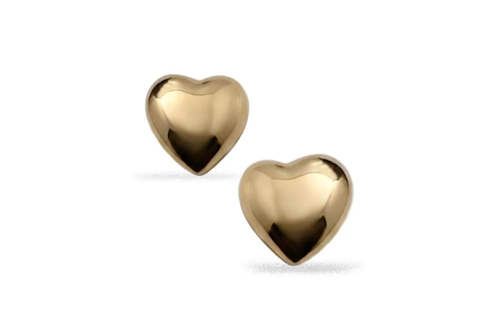 Golden earrings - Hearts