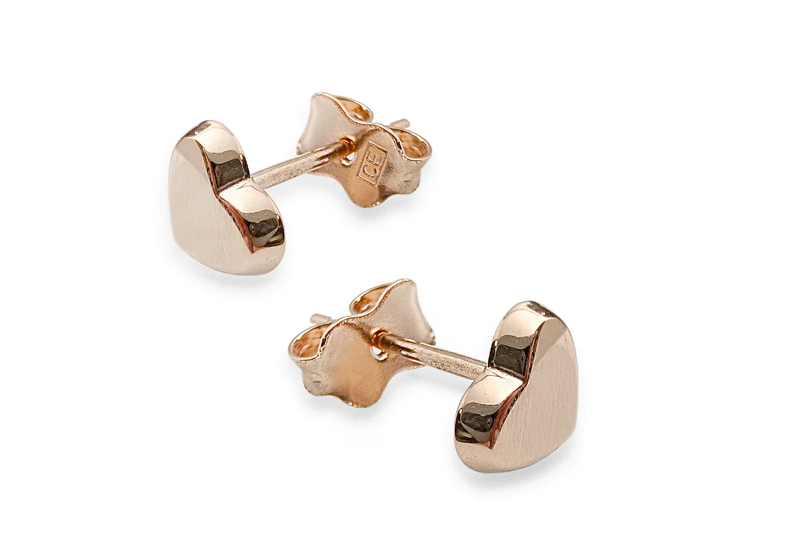 Gold earrings - Hearts