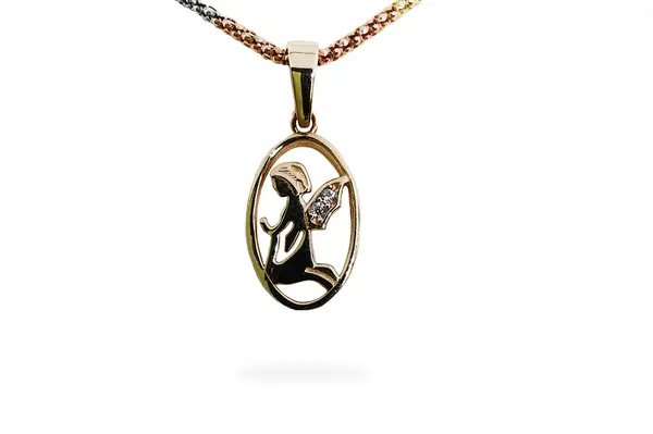 Golden pendant - Angel
