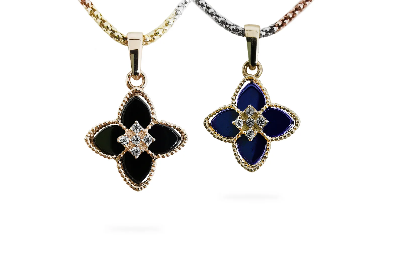 Golden pendant - Flower