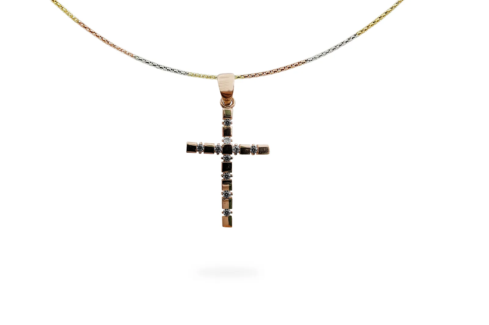 Golden pendant - Cross