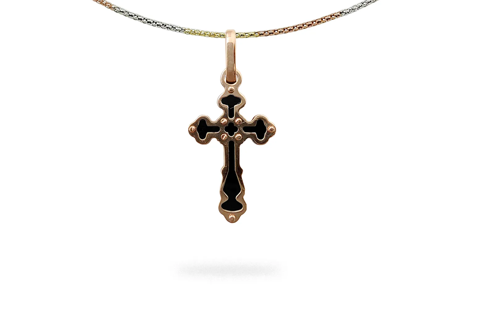 Golden pendant - Cross