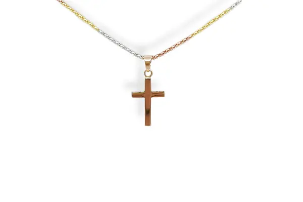 Golden pendant - Cross AU19558