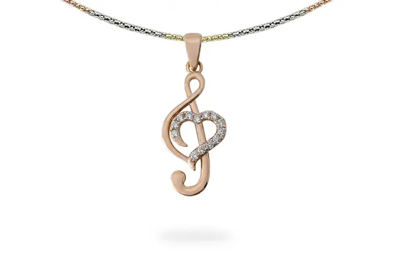 Golden pendant - Note
