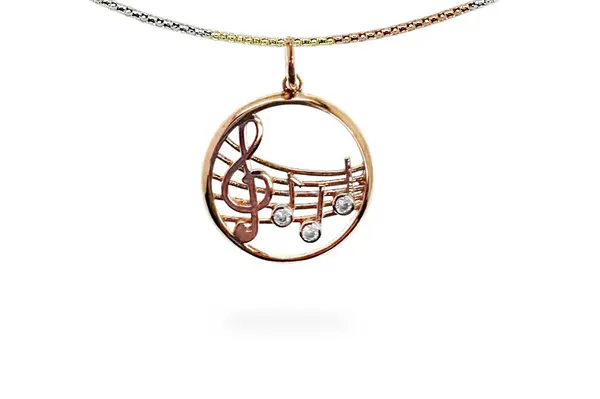 Golden pendant P90011164