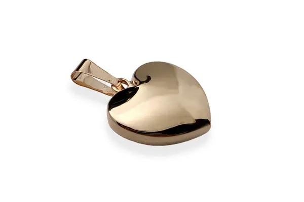 Golden pendant - Heart