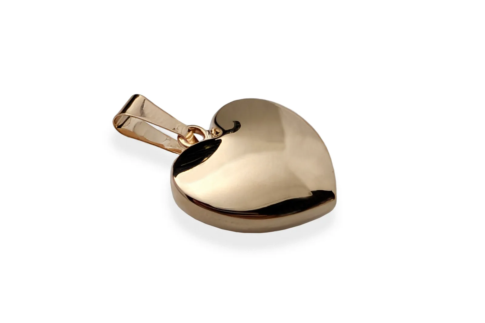 Golden pendant - Heart