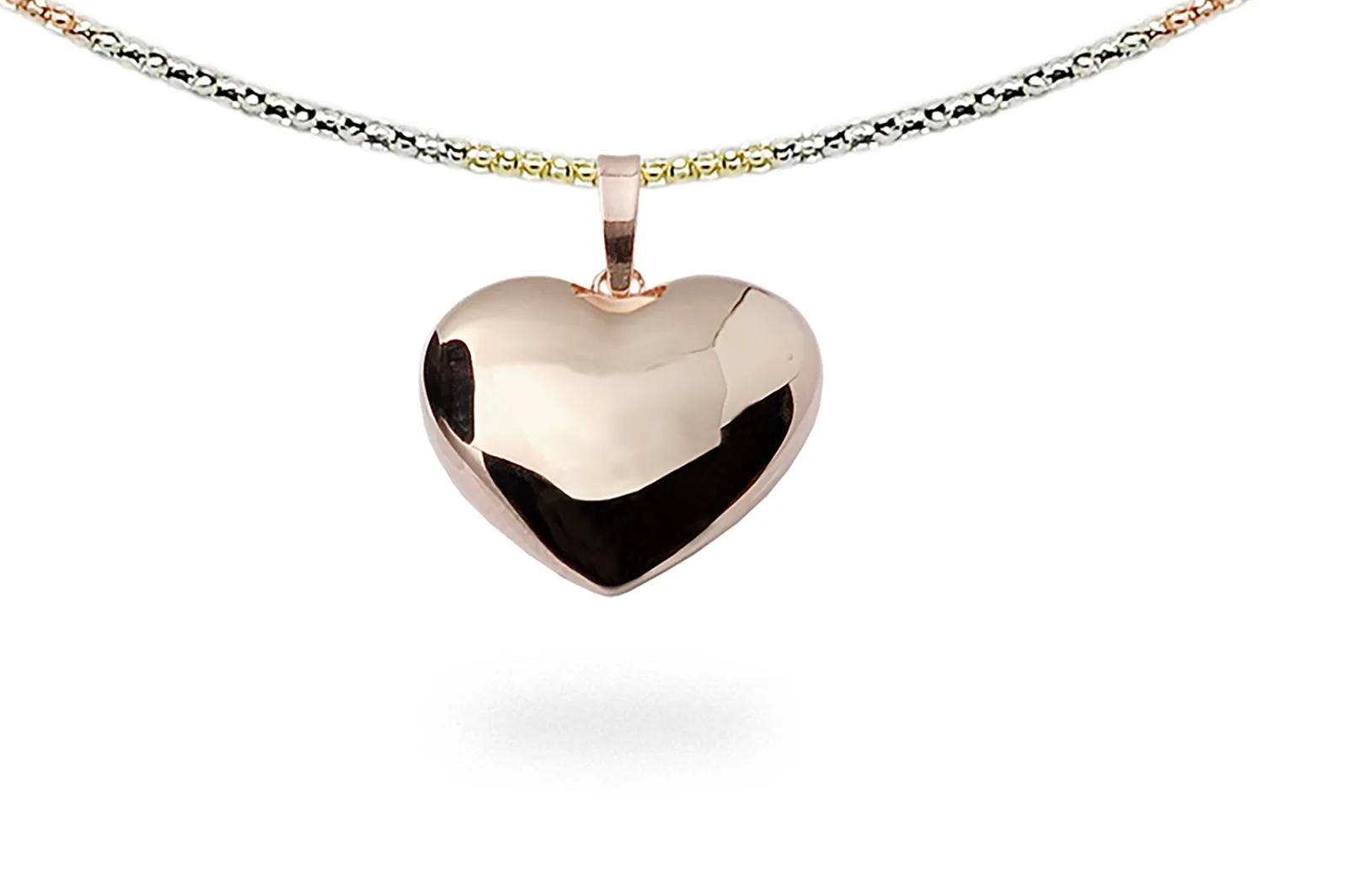Golden pendant - Heart