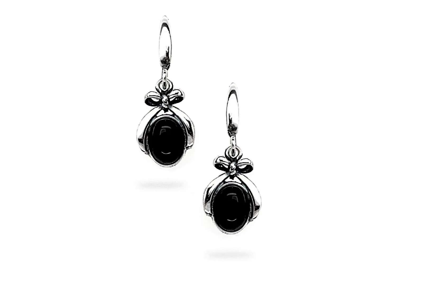 Earrings with black onyx A1862350340