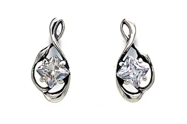 Earrings with Cubic Zirconia A1238300500