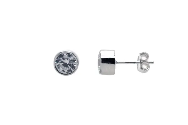 Earrings with Zirconia
