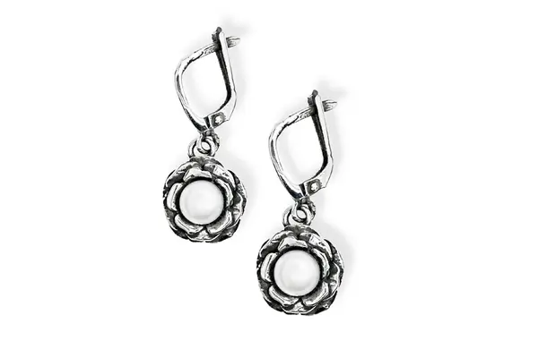 Silver earrings with Pearls A1932350500