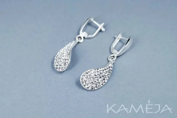 Earrings with Crystal