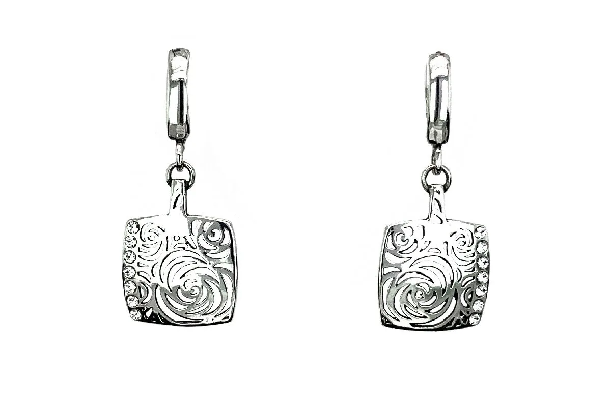 Earrings with Crystal