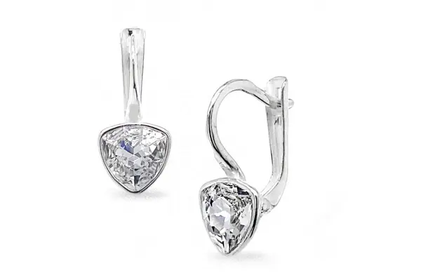 Crystal Glass Earrings