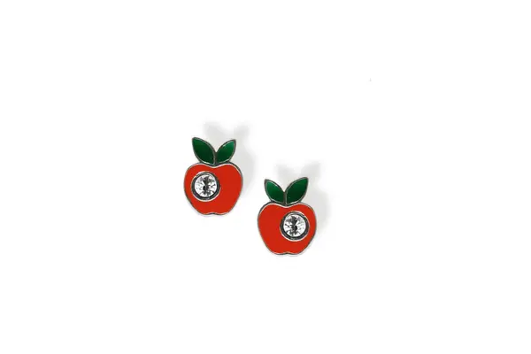 Earrings - Apples
