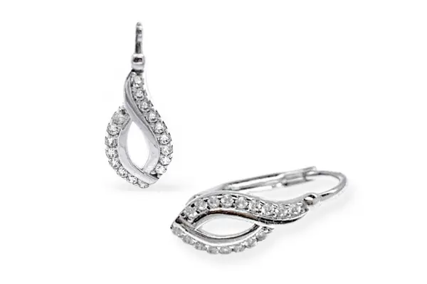 White gold earrings AU1770702
