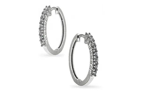 White gold hoops A54027047