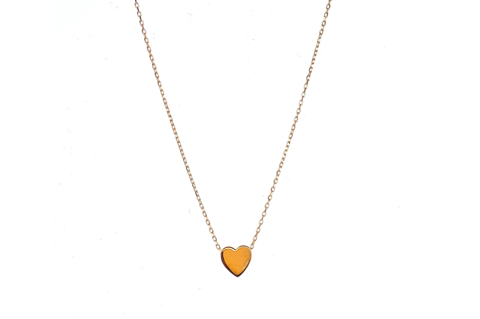 Yellow gold chain with heart GR1326641