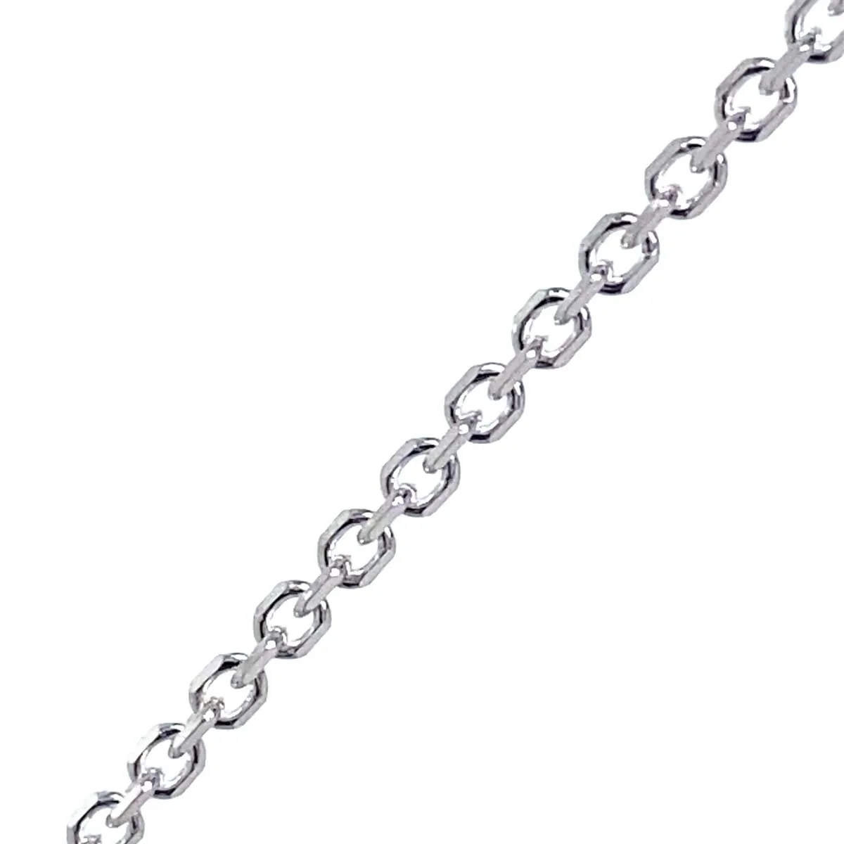 Anchor Sterling Silver Chain