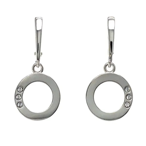 Earrings with Crystal Gems