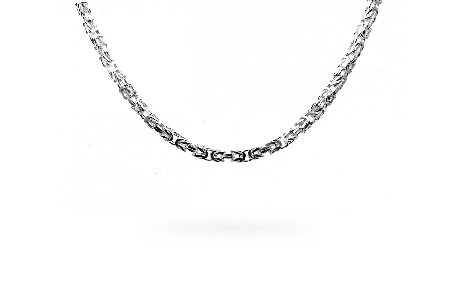 Royal python silver chain