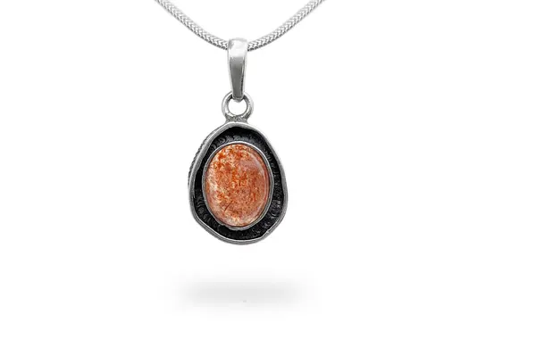 Statement exclusive pendant with Sunstone