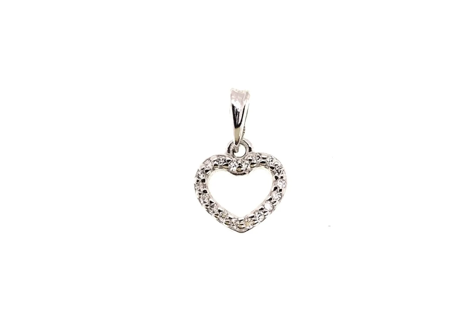 Heart Pendant with Swarovski Crystal P2411600660