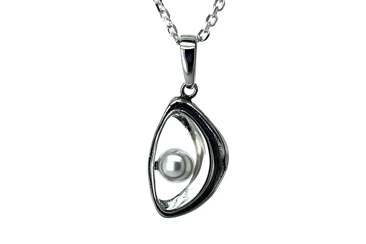 Pendant with Swarovski Crystal Pearl