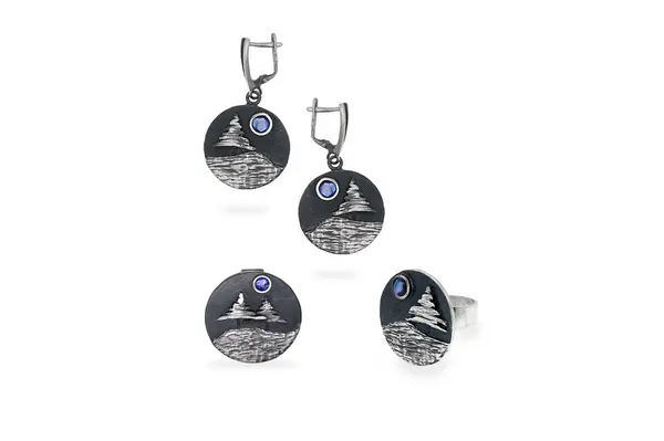 Mother of Pearl Jewelry Set