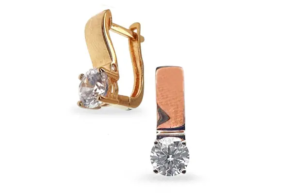 Red gold earrings A85028021