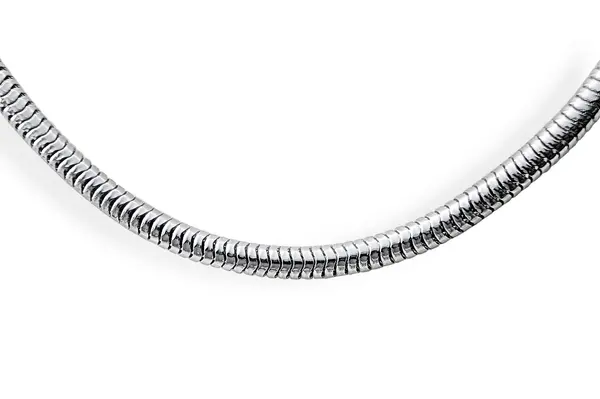 Rhodium plated silver chain