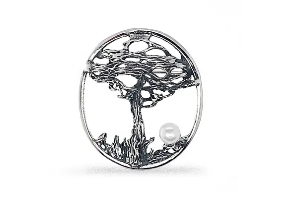 Brooch with Cultured Pearl SA383350550