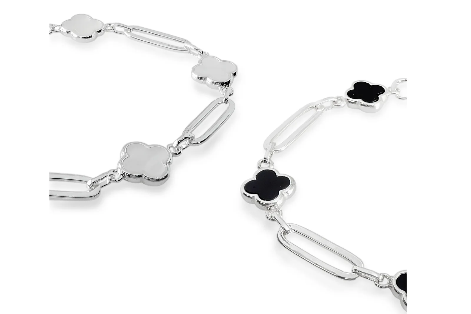 Silver bracelet with Mother of Pearl