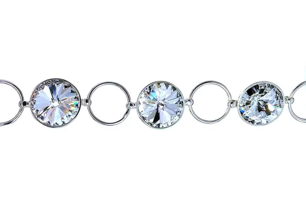 Silver bracelet with Swarovski crystal AP337352110