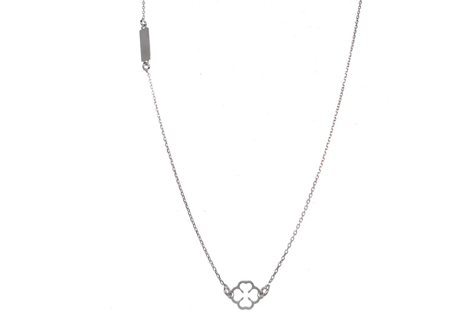 Silver chain "shamrock" GR117540
