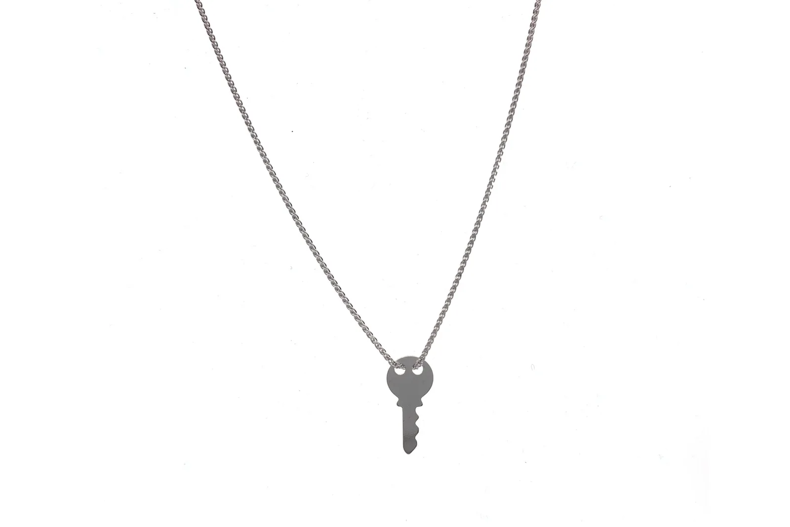 Silver chain "The key' GR204471